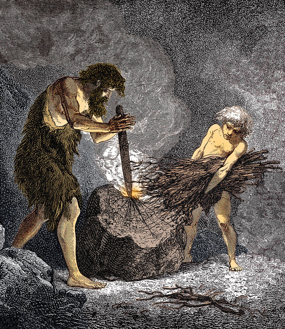 Prehistoric man, Stone Age control of fire