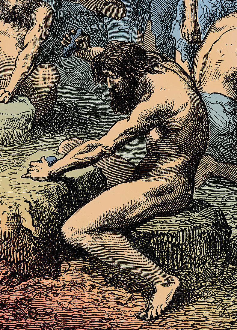 Prehistoric man, Stone Age toolmaking
