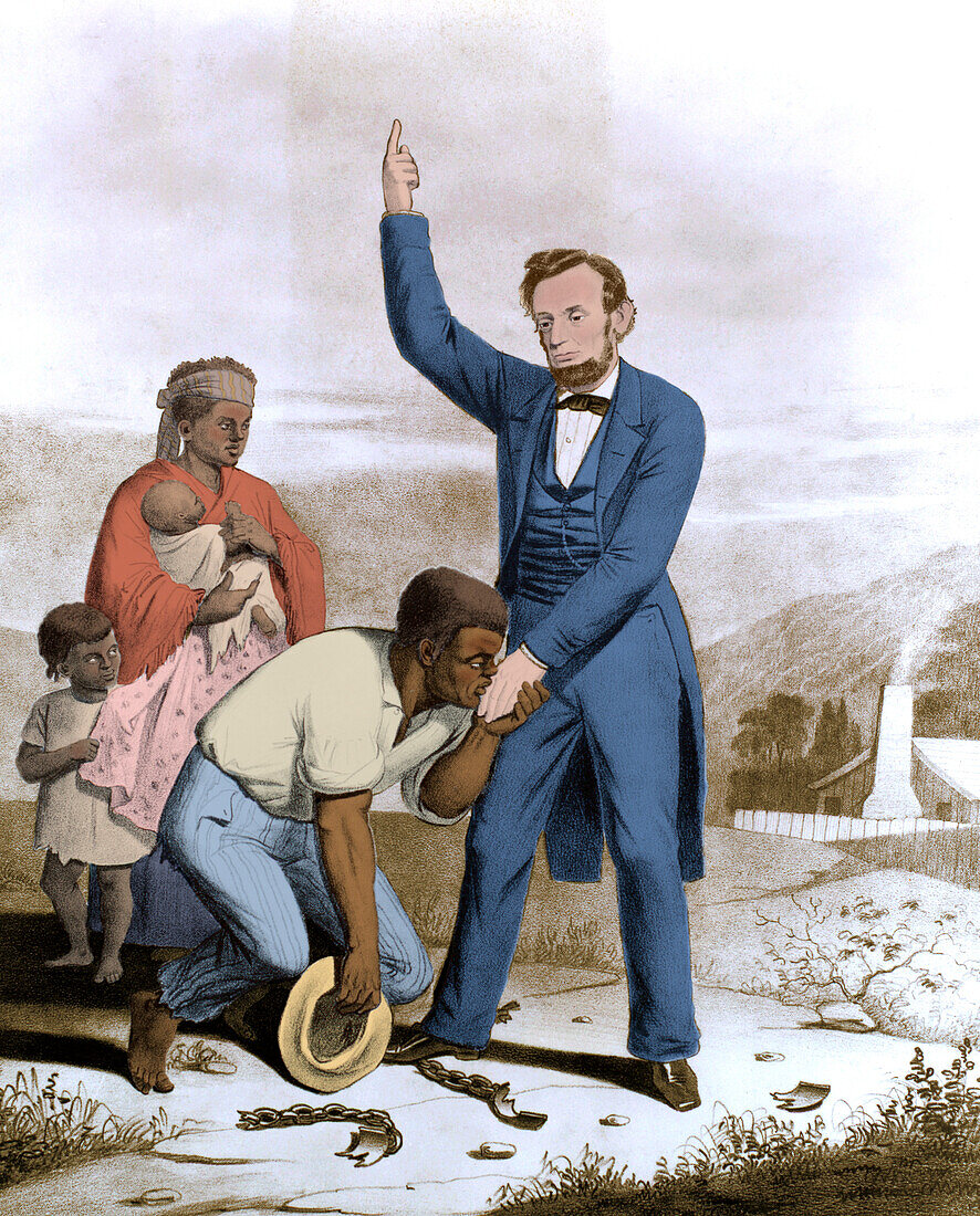 Abraham Lincoln, Emancipation Proclamation, 1863