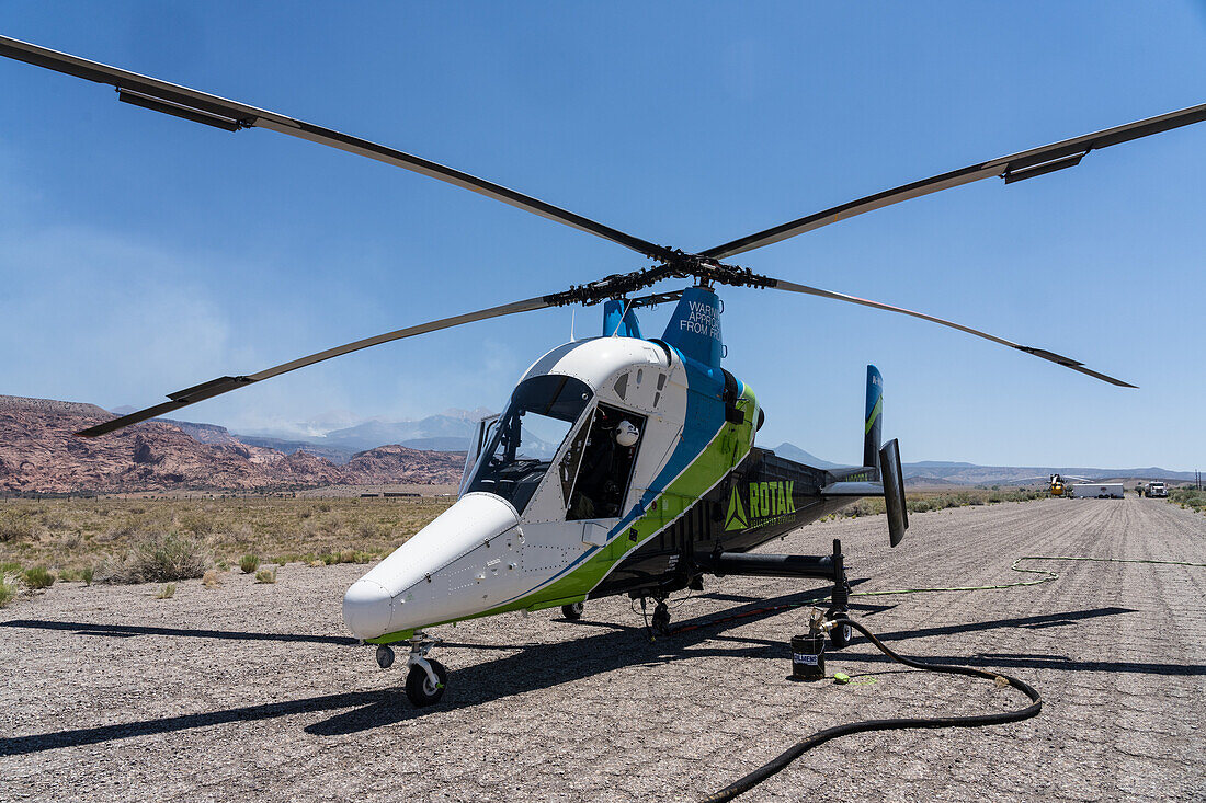 Kaman K-1200 firefighting helicopter