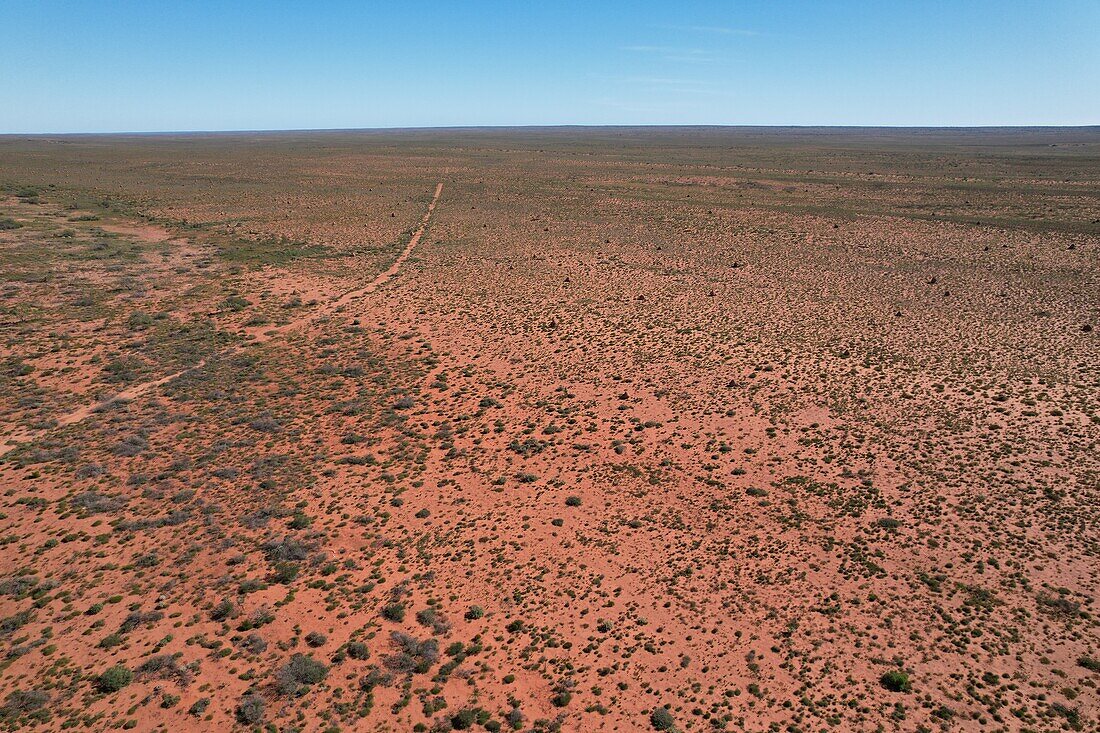 Australian Outback, aerial photograph