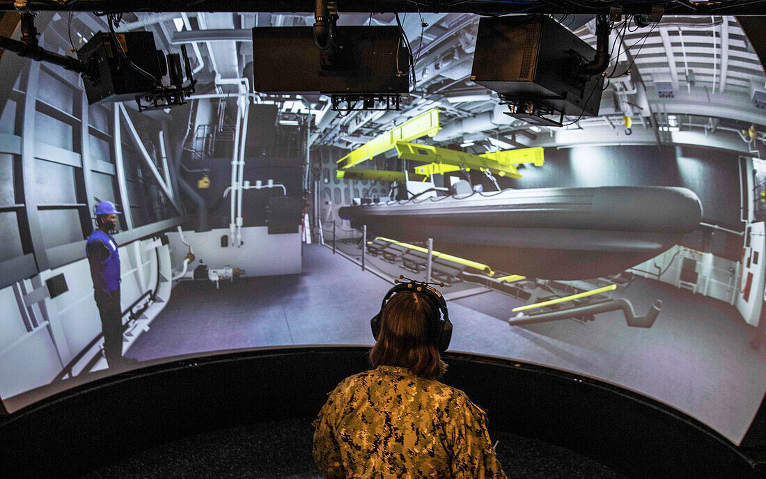Military virtual reality training