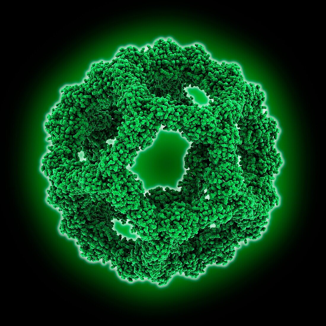 Nanoparticle for SARS-CoV-2 vaccine research, illustration