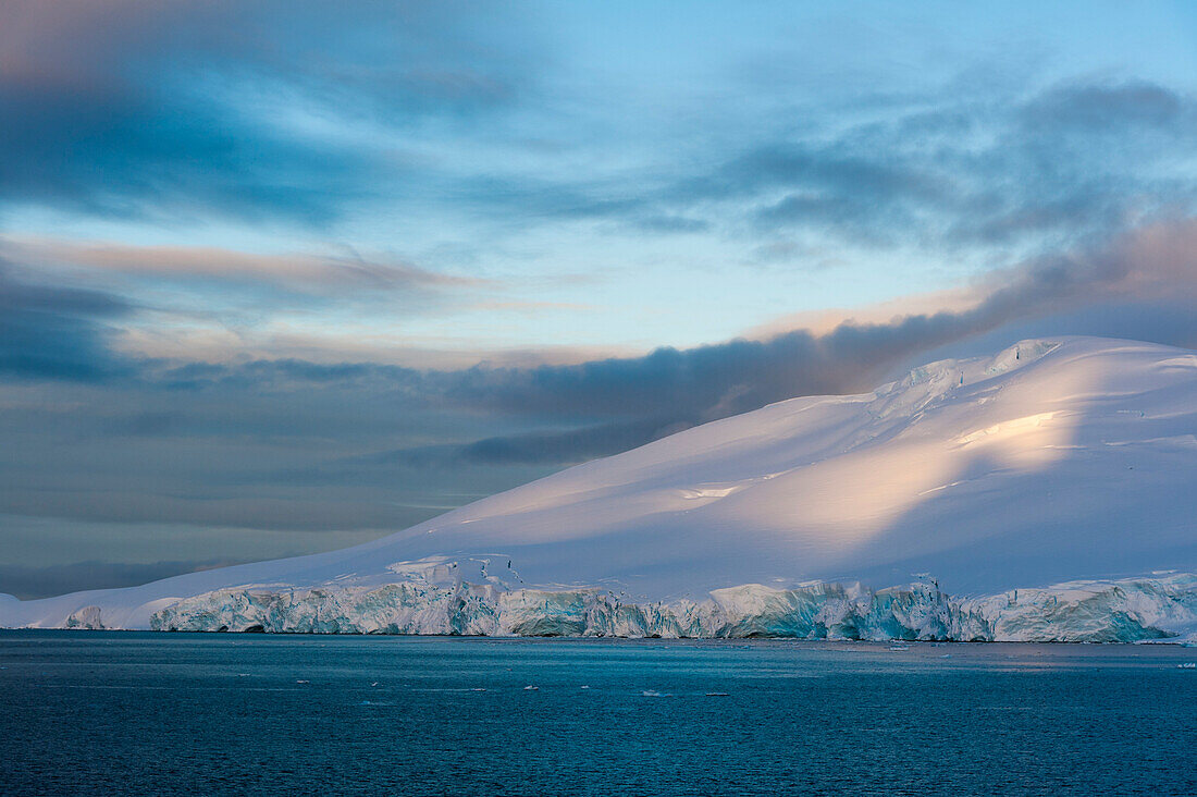 Lemaire channel in Antarctica.