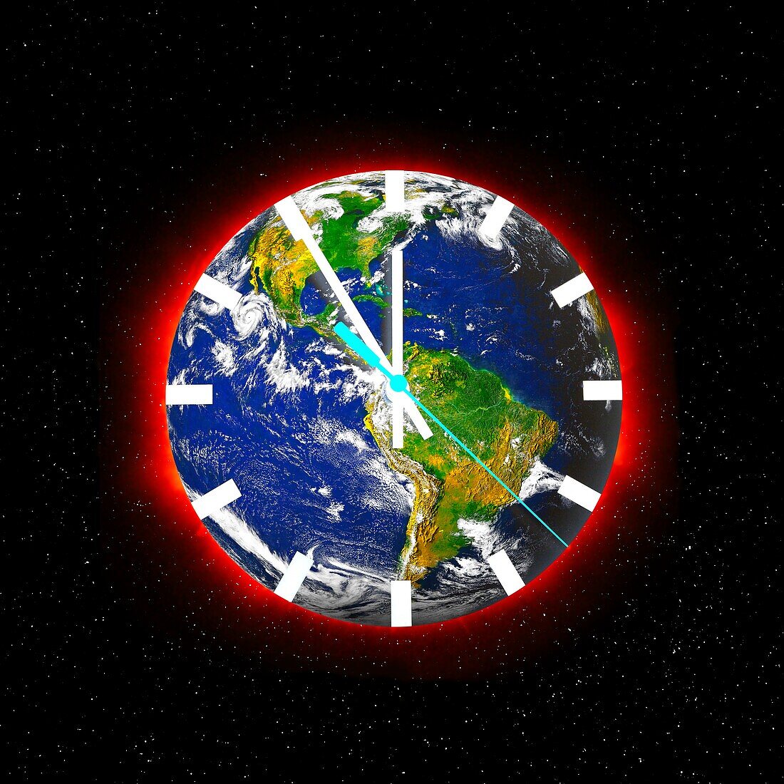 Doomsday Clock, conceptual illustration