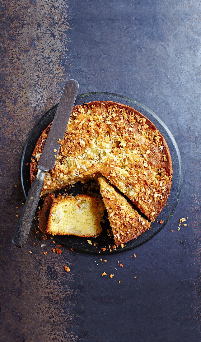 Gooseberry coconut cake