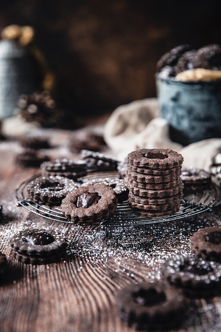 Chocolate Tonka Cookies