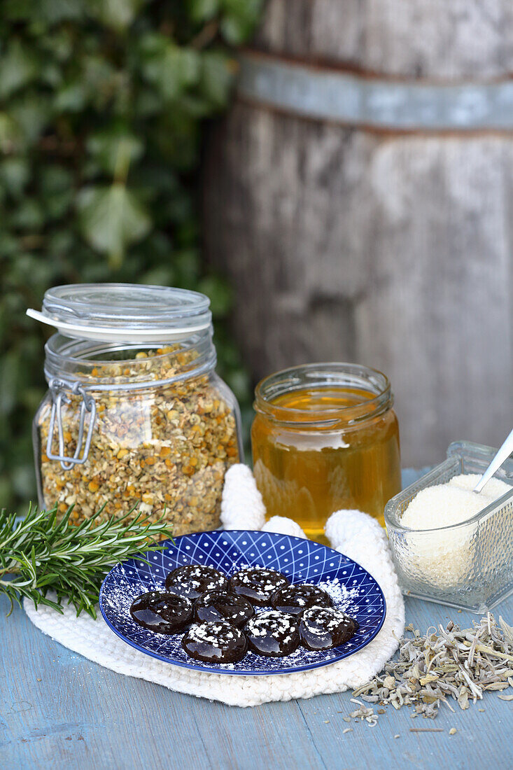 Selbstgemachte Hustenbonbons (bei trockenem Husten)