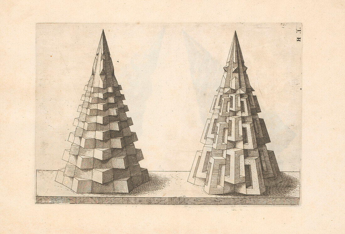 Polyhedral geometry, 16th century illustration