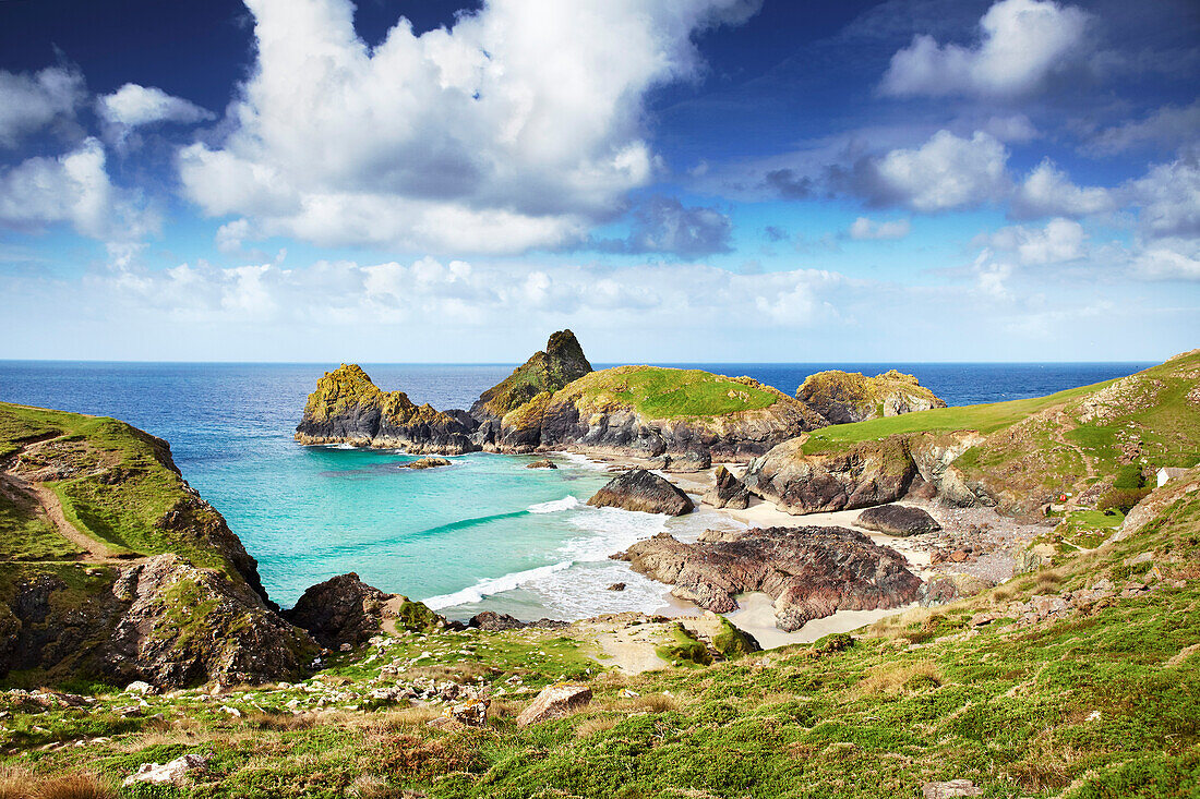 Küstenlandschaft in Cornwall, UK