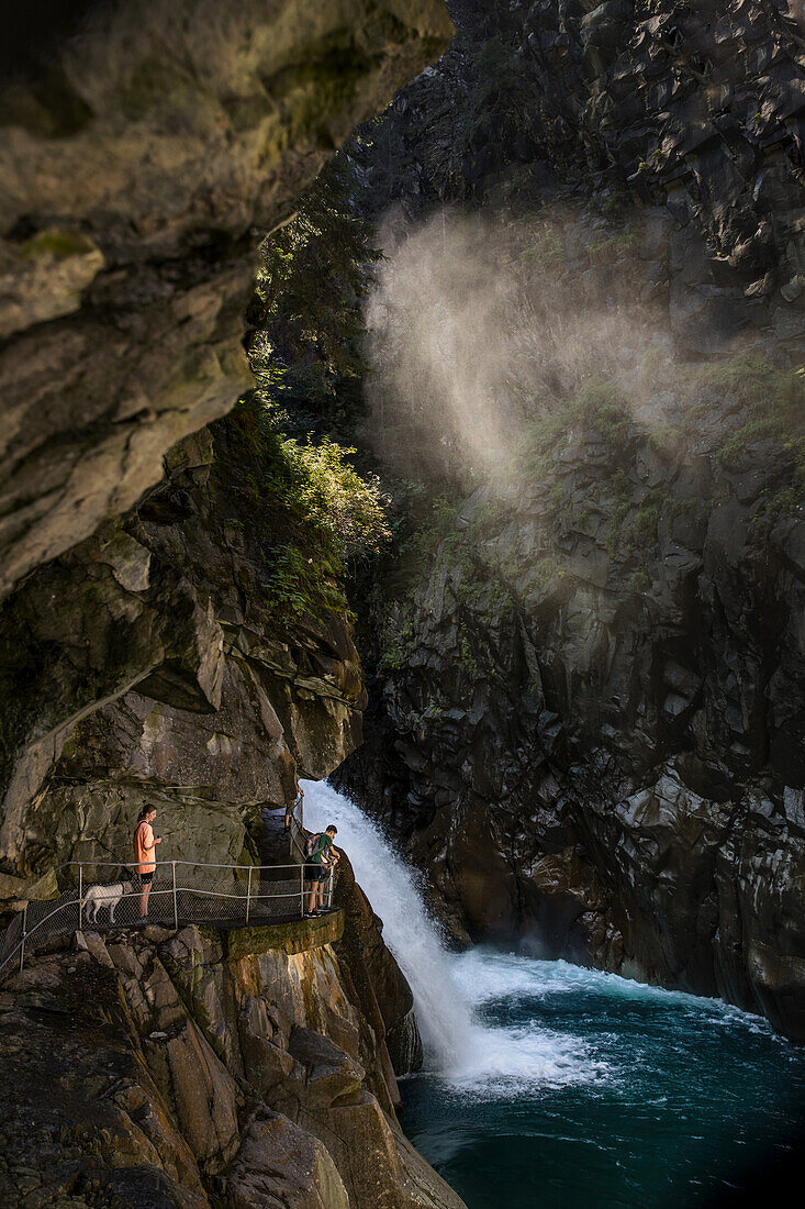 Rofflaschlucht, Graubünden, Schweiz