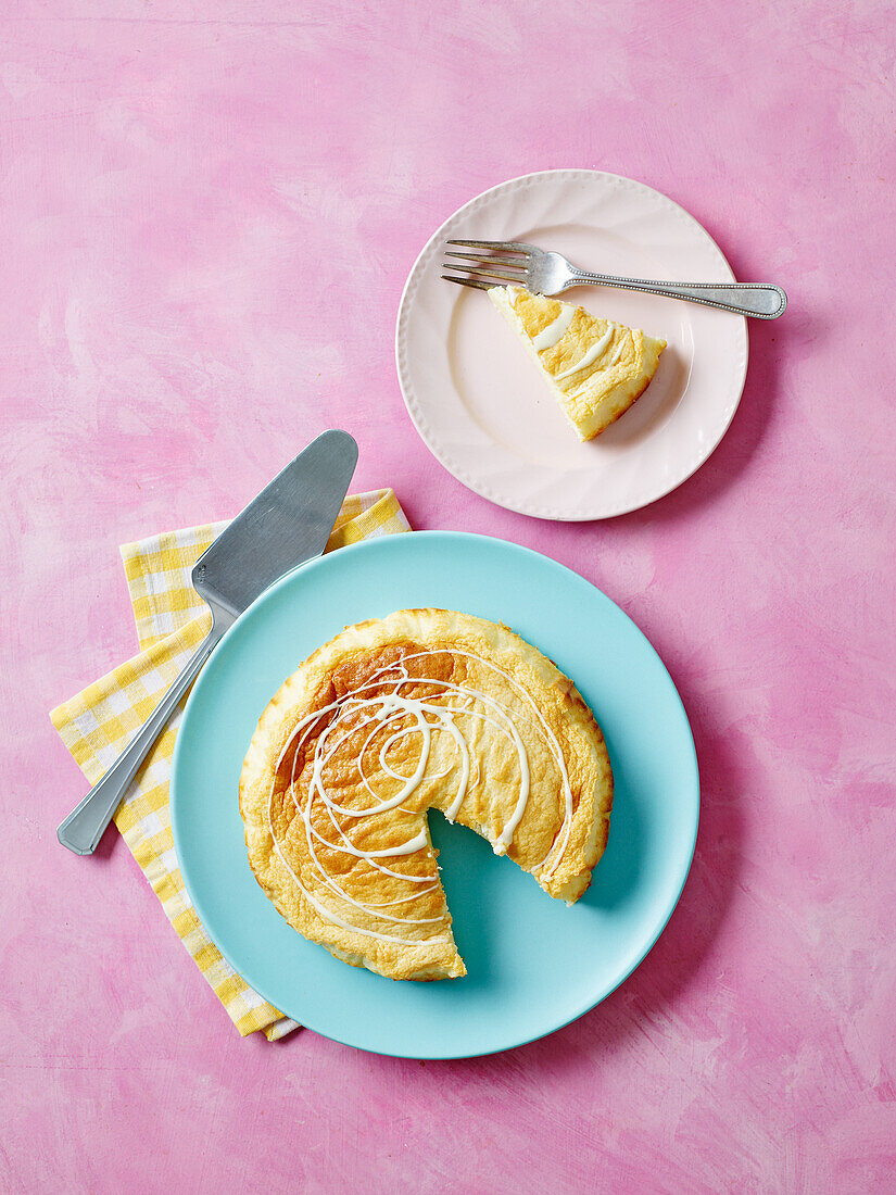 Gebackener Käsekuchen