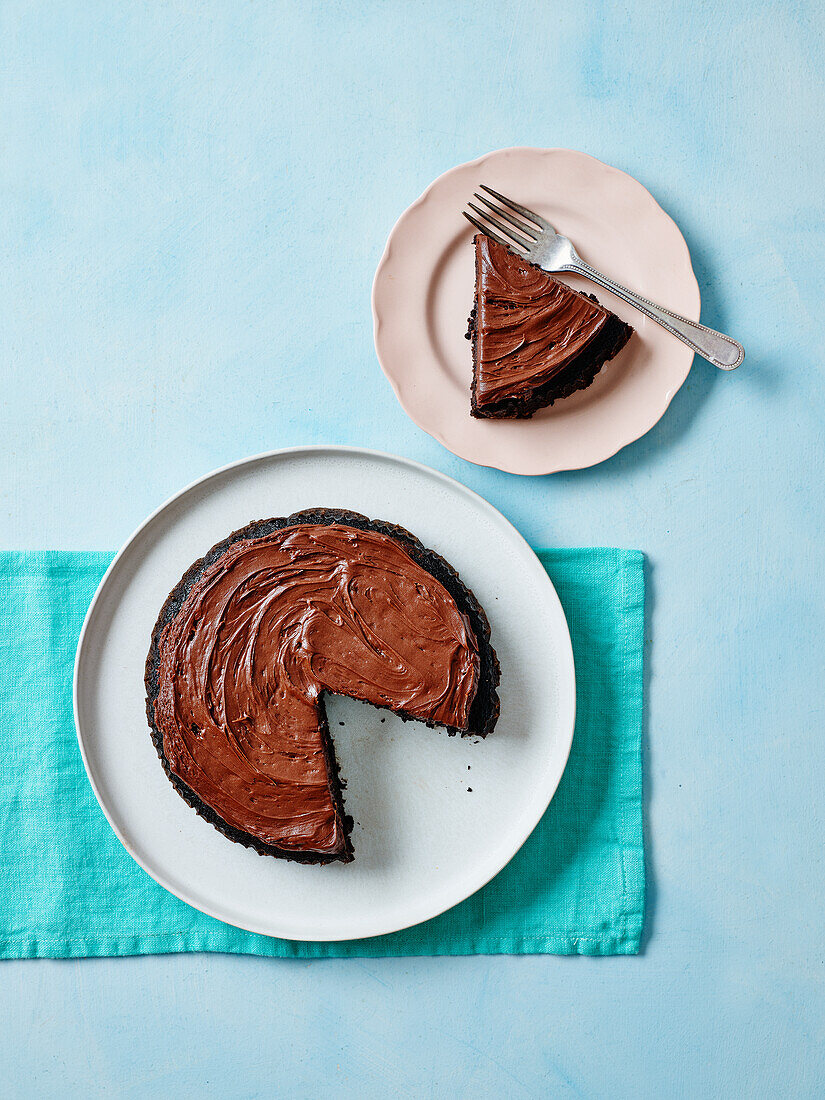 Chocolate caramel cake