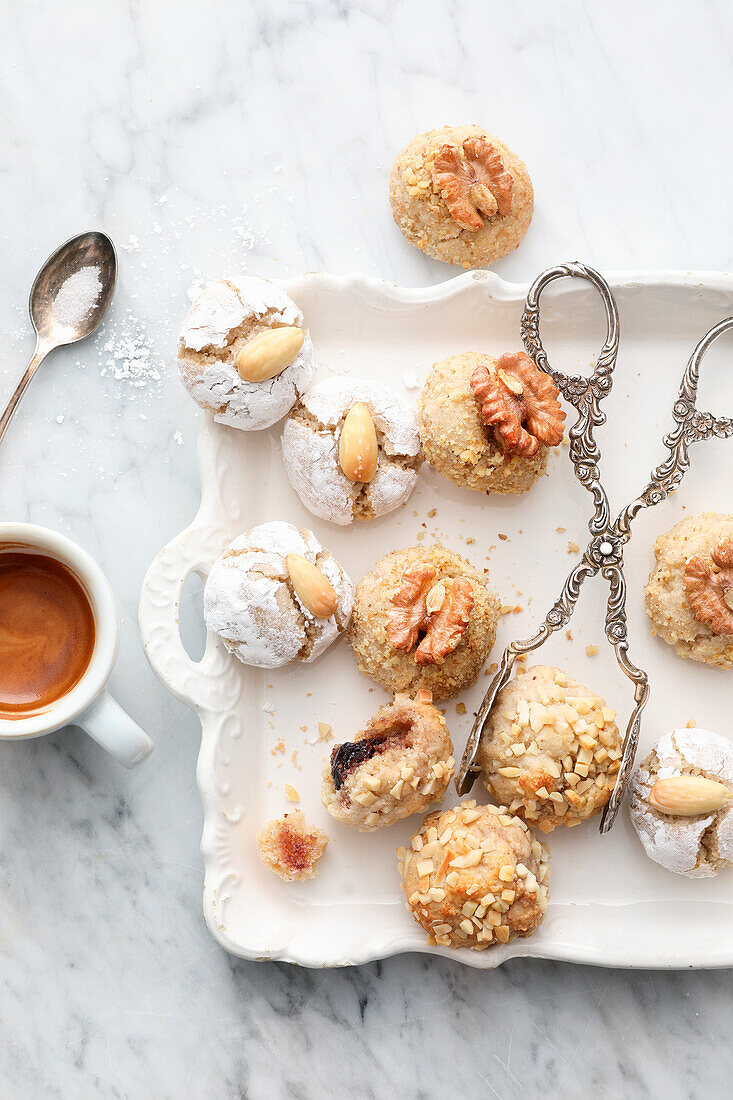 Italian Almond and Nut Cookies