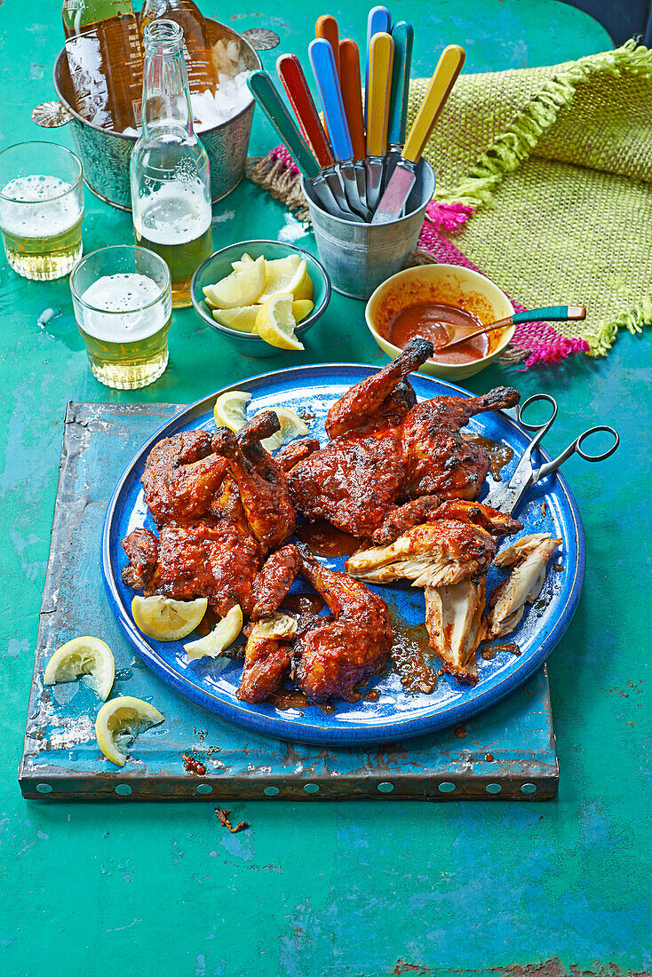 Brasilianische Piri-Piri-Hähnchen