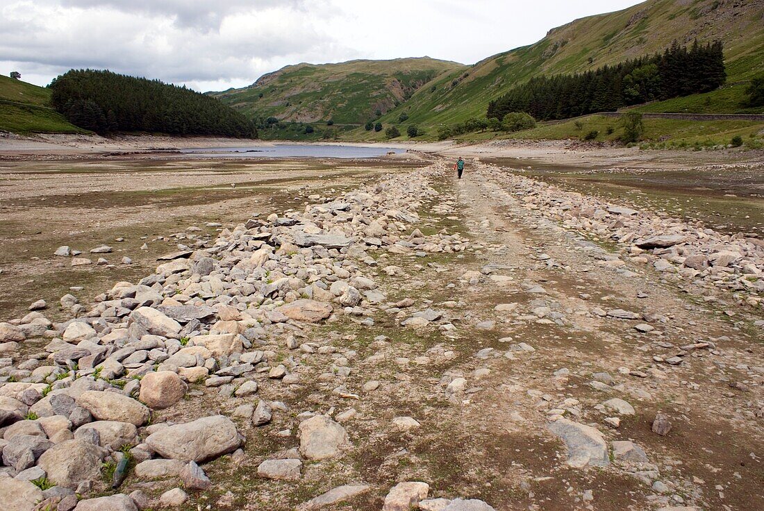 Haweswater reservoir bed 2010 drought