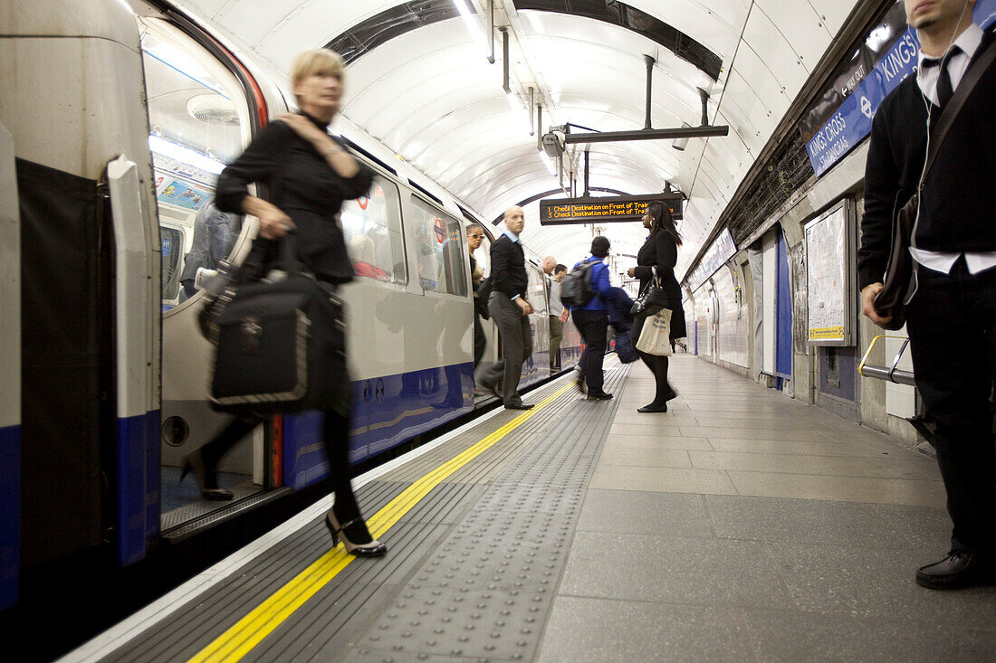 London underground platform
