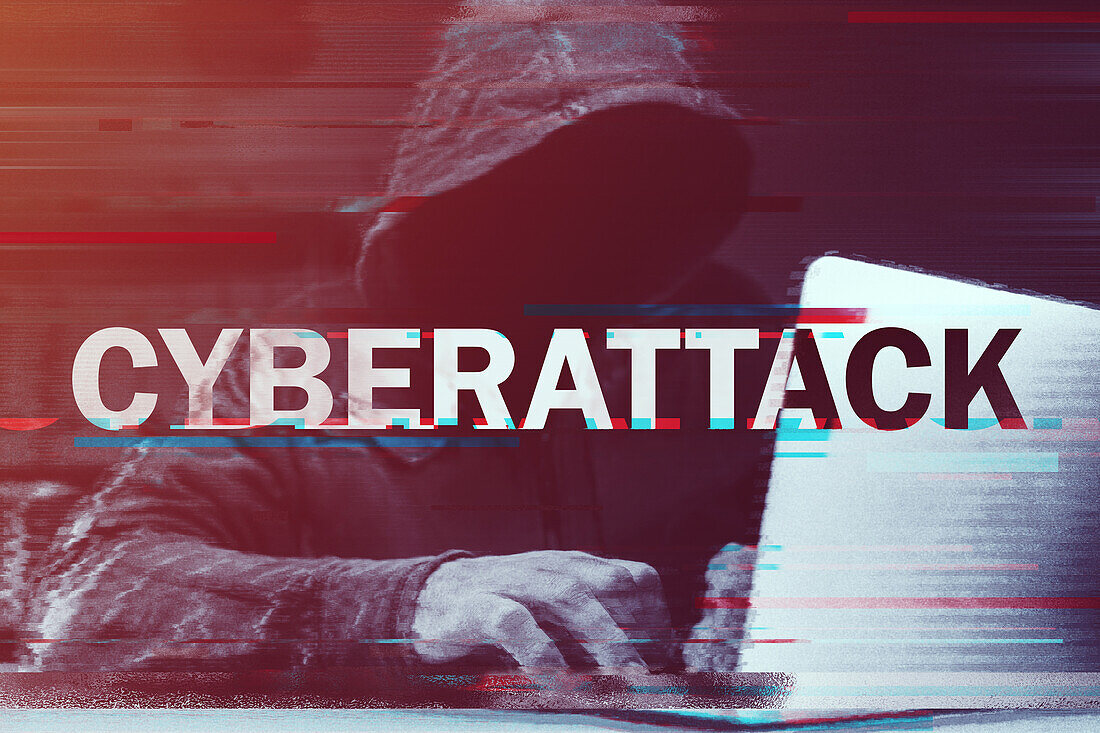 Cyberattack, conceptual image