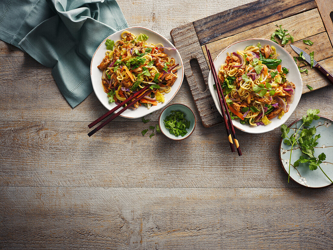 Simple Chow Mein (China)