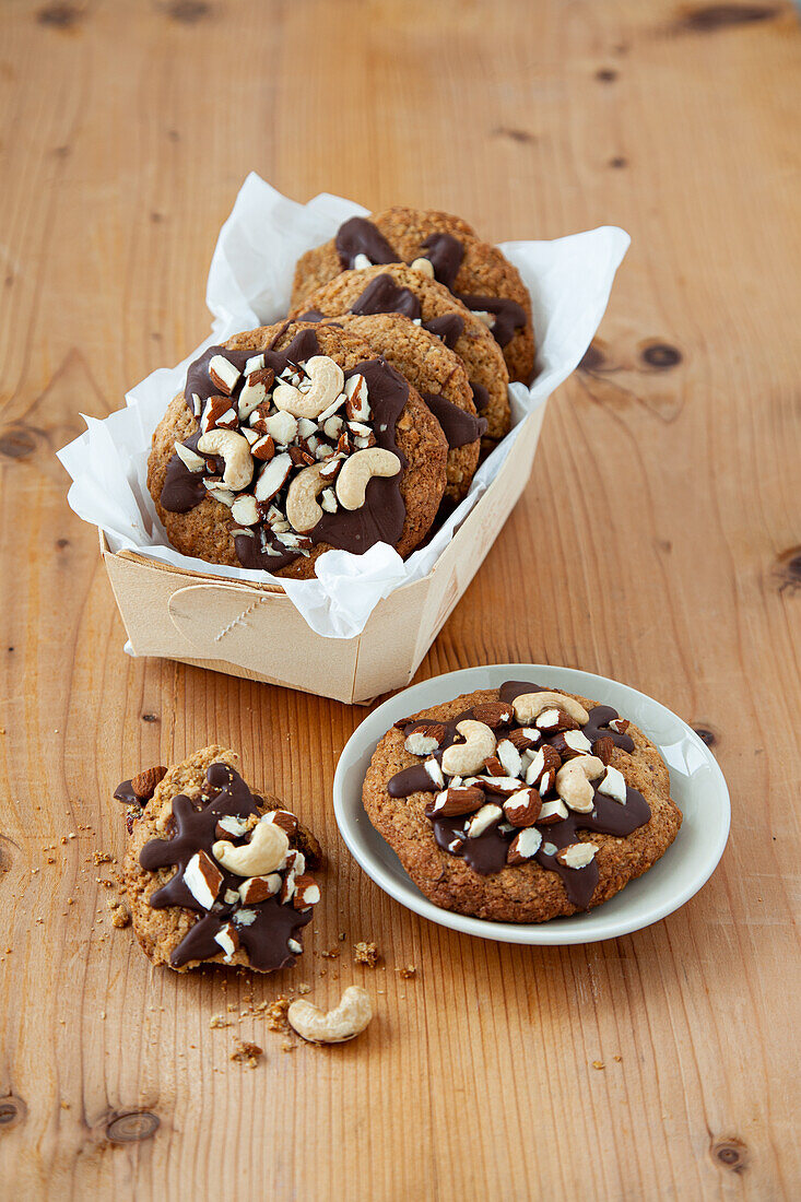 Cashew-Mandel-Cookies