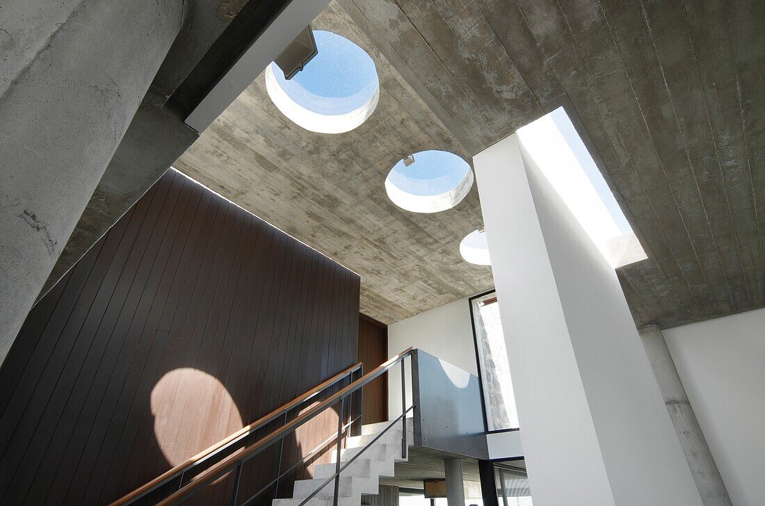 Oculuses in modern luxury farm house, Uruguay