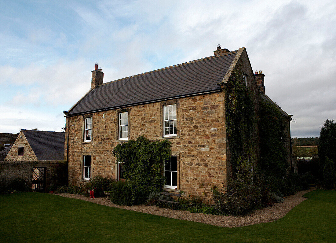 Georgian farmhouse in Northumberland