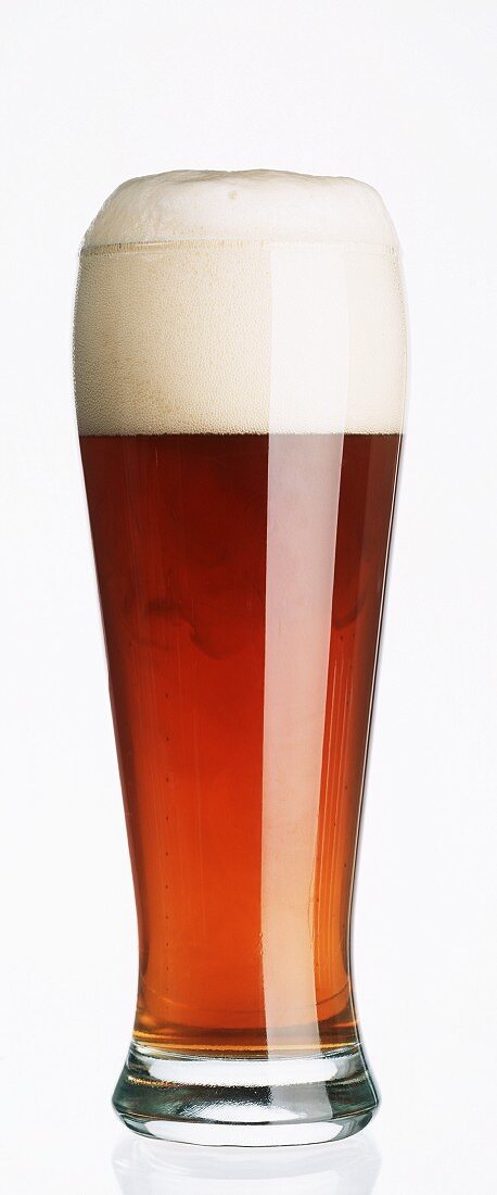 A Glass of Dark Wheat Beer