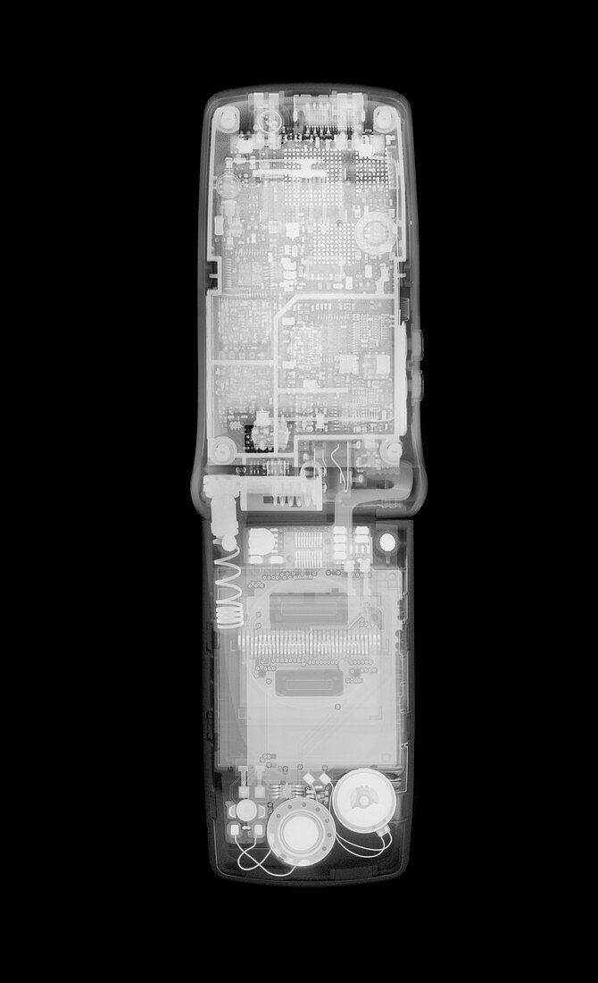 Mobile phone, X-ray