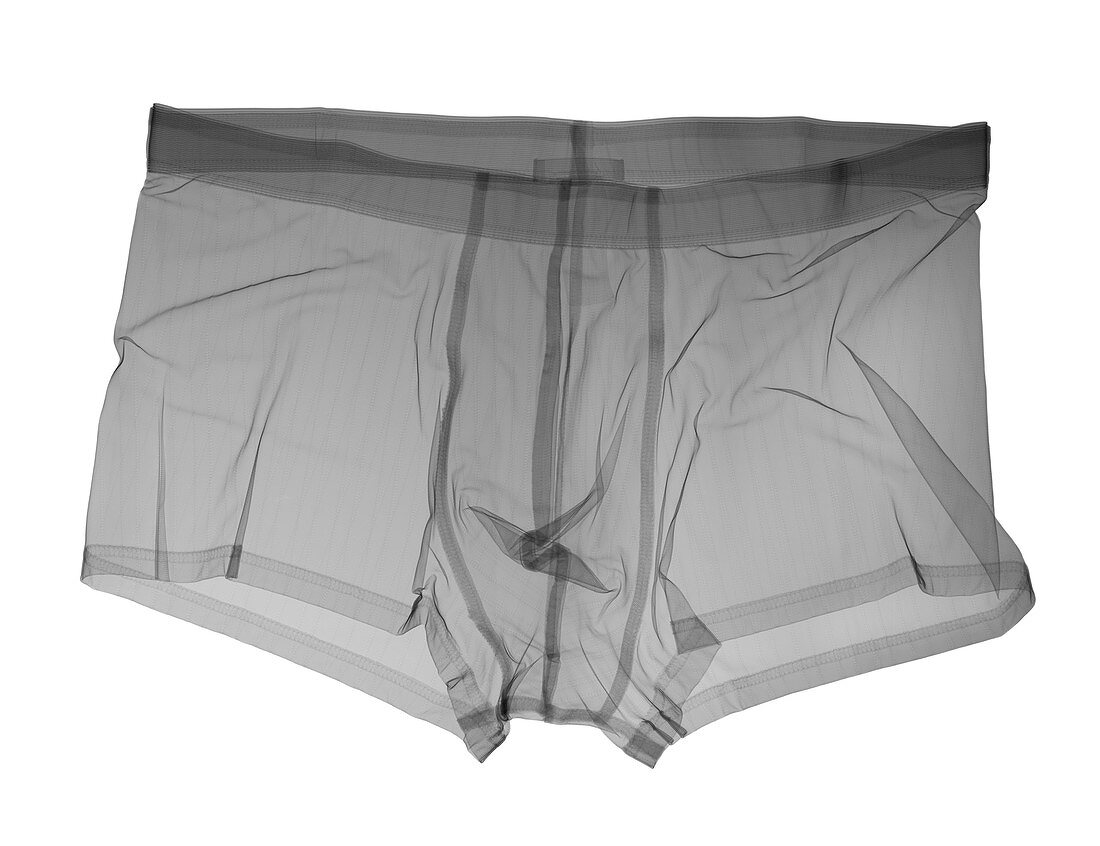 Boxer shorts, X-ray