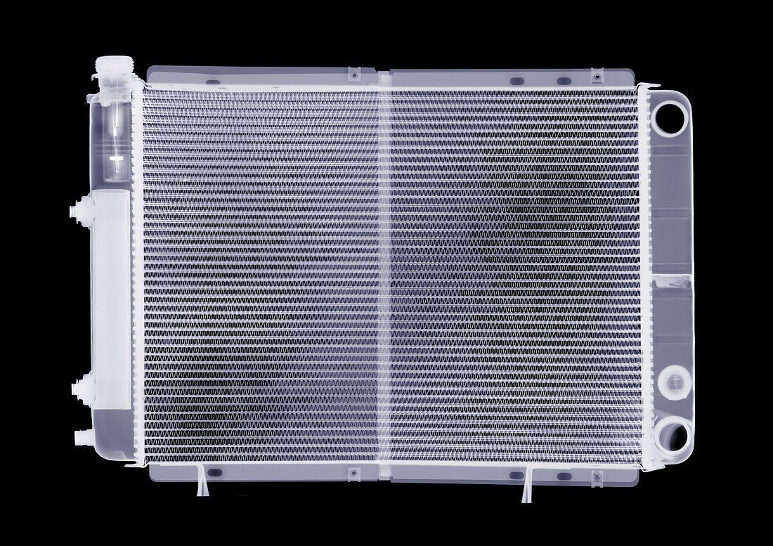 Image of a radiator, X-ray