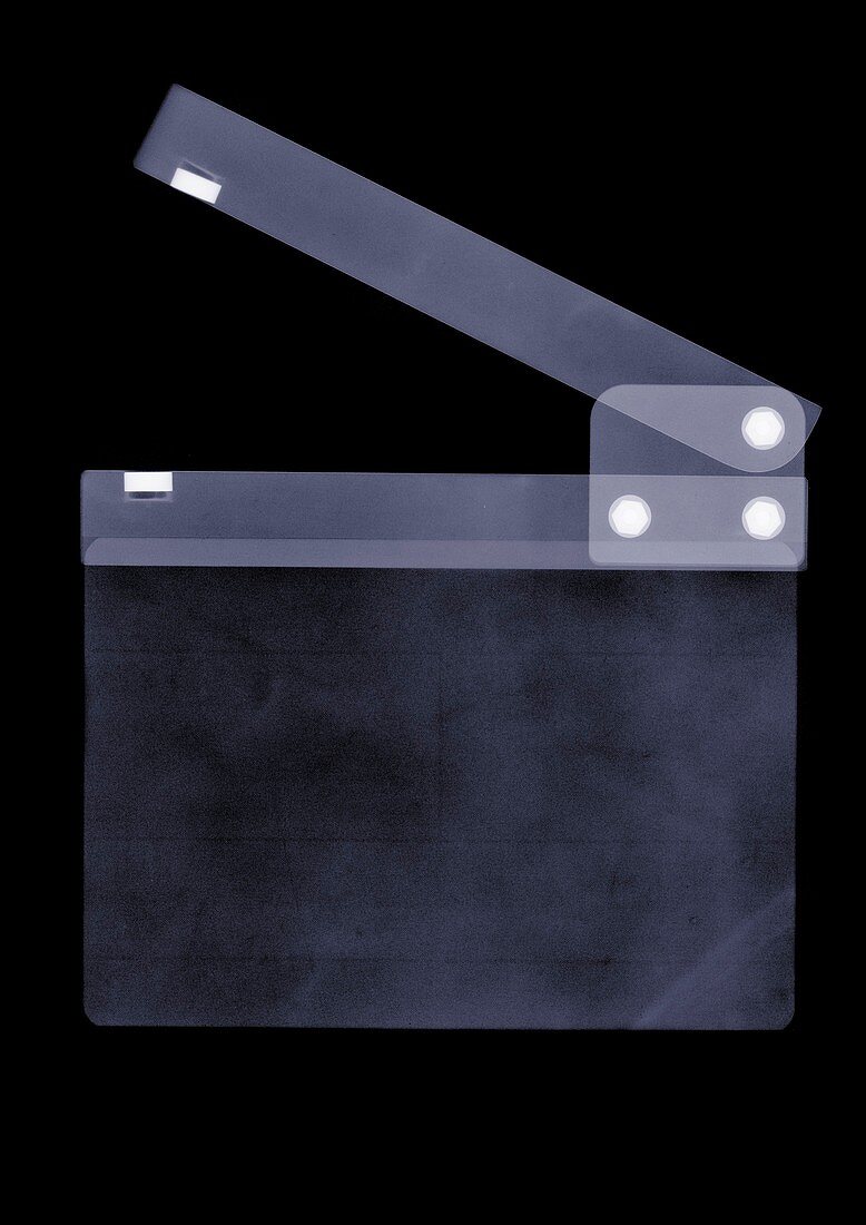 Clapperboard, X-ray