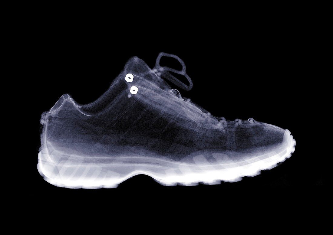 Cross training shoe, X-ray