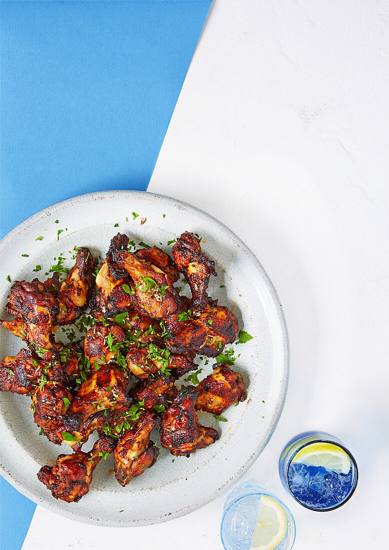 Moroccan chicken wings