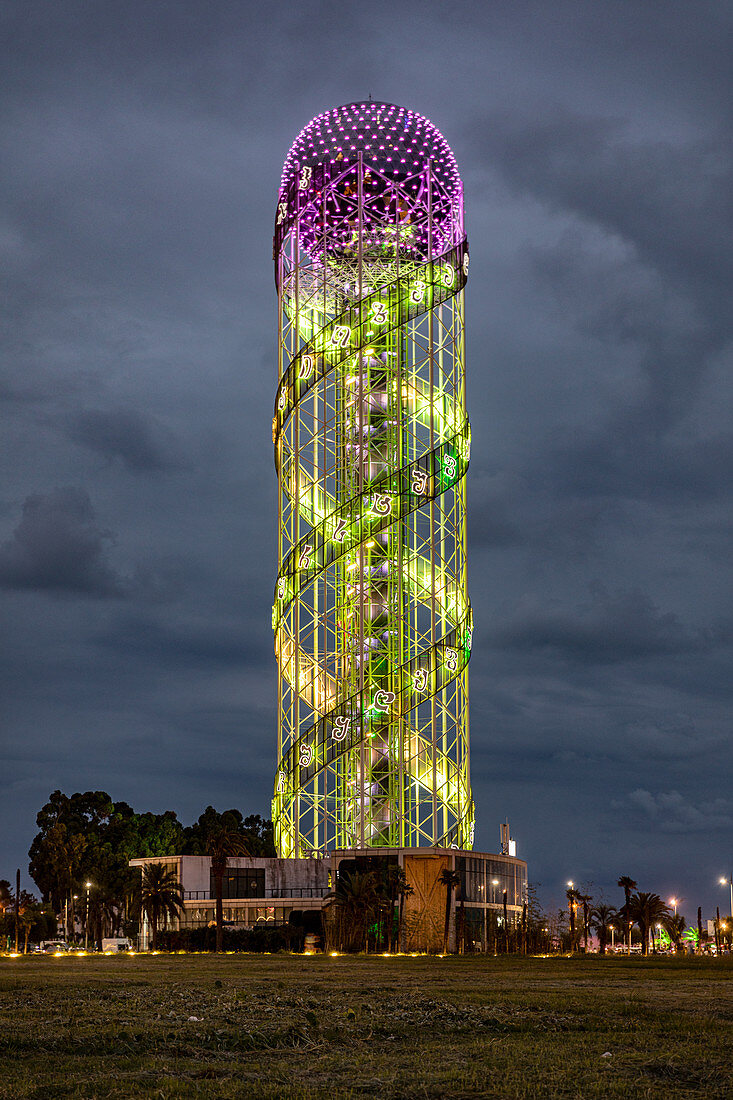 The Alphabet Tower, Batumi, Georgia