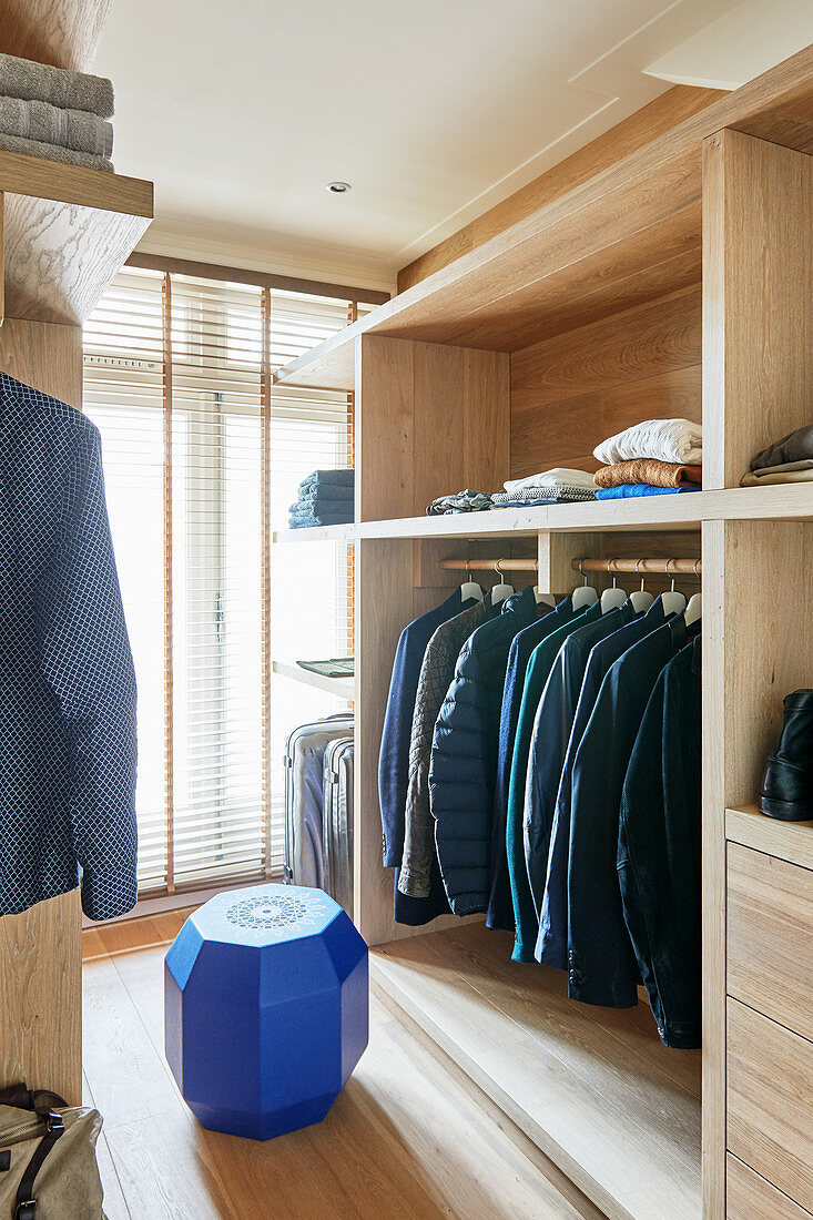 Masculine dressing room