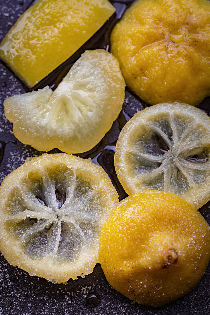 Candied lemons