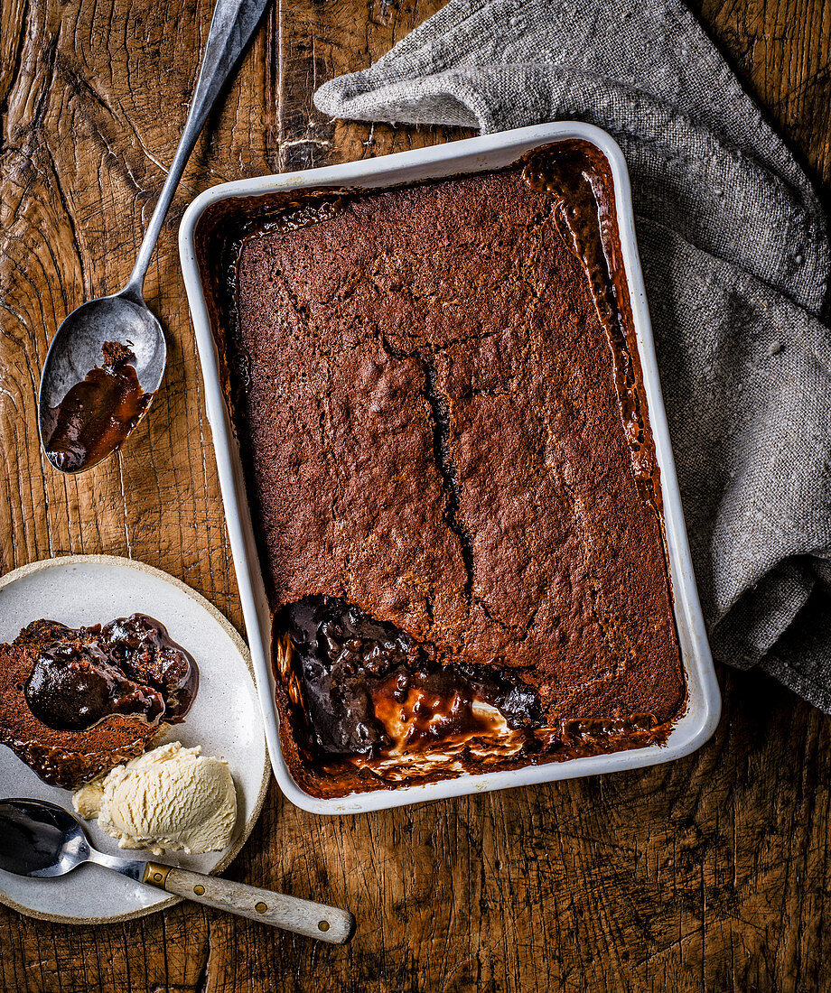Sticky Toffee Self Saucing Pudding
