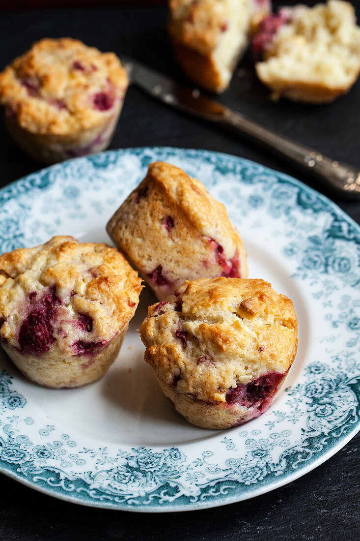 Raspberry muffins