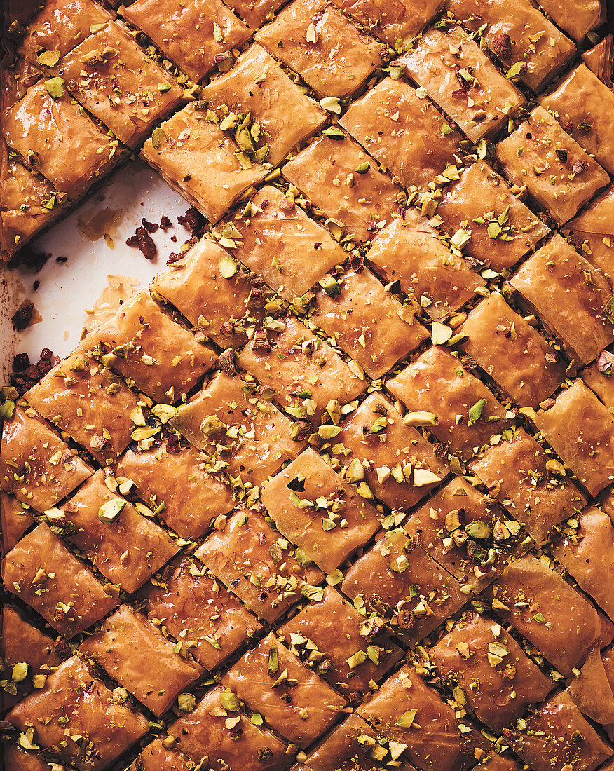 Baklava mit Pistazien