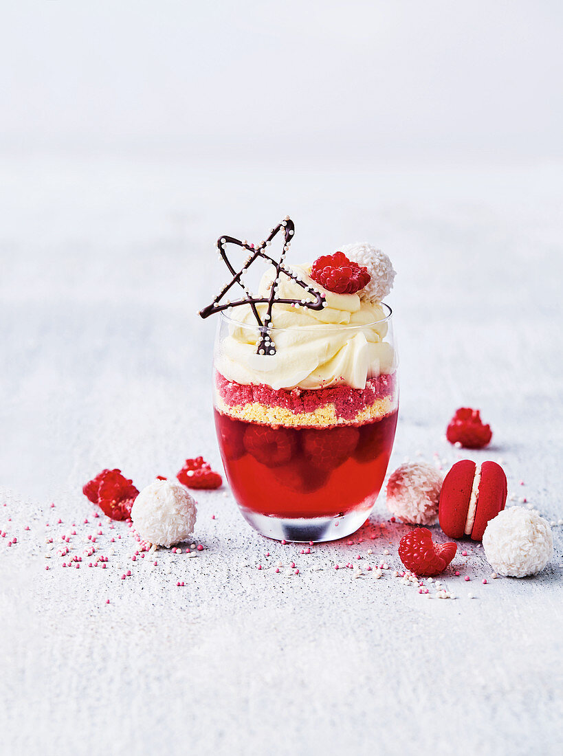 Mini Berry Jelly Trifle