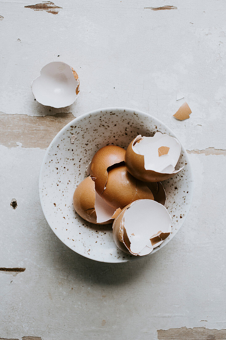Cage Free Brown Egg Shells
