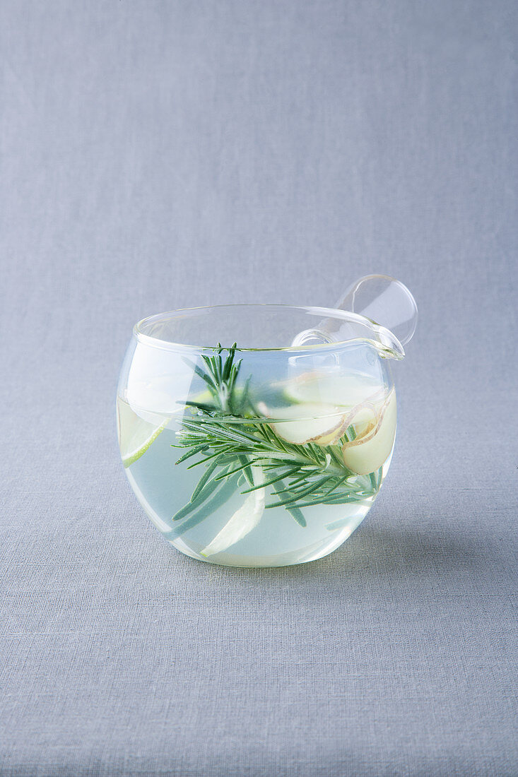 Ginger and rosemary tea