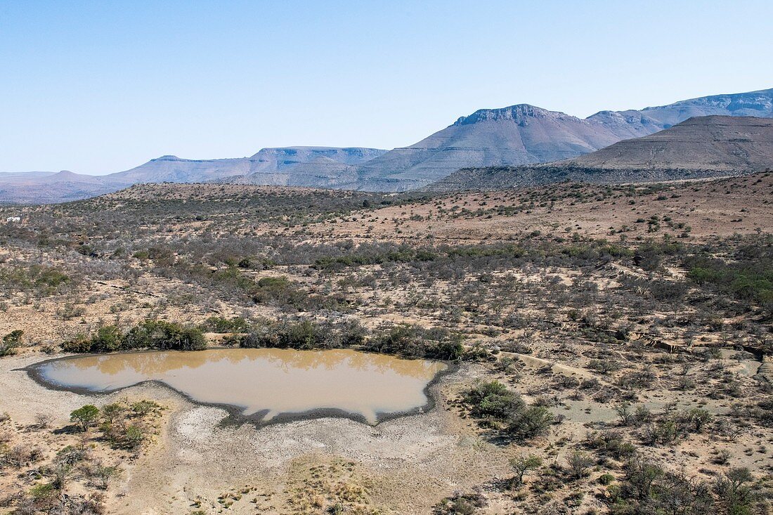 Mountainous terrain of the arid Karoo