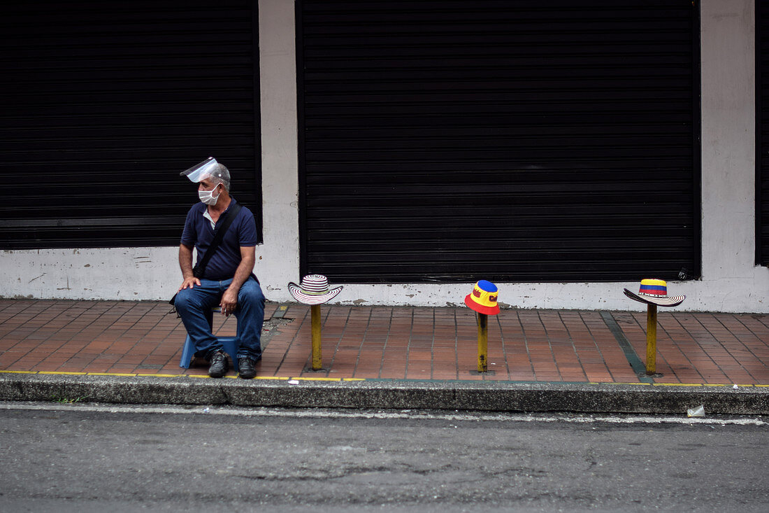 Street vendor during Covid-19 outbreak