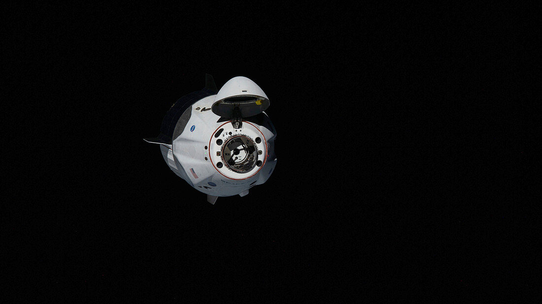 SpaceX Demo-2 approaching International Space Station
