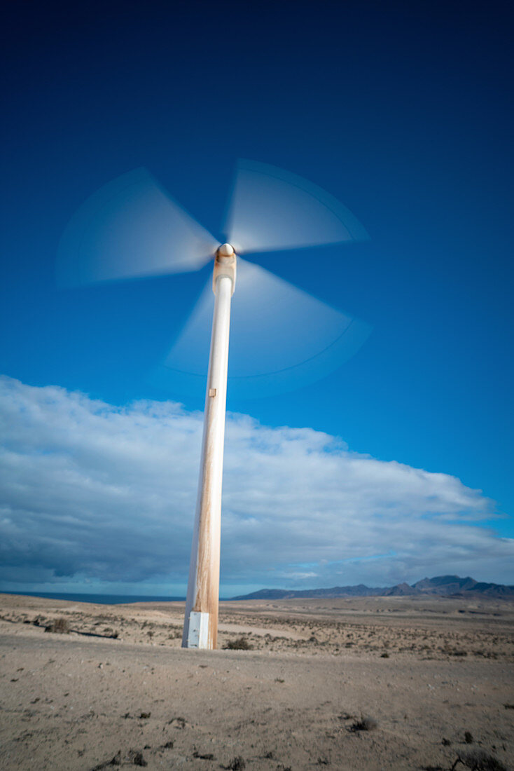 Desert wind farm