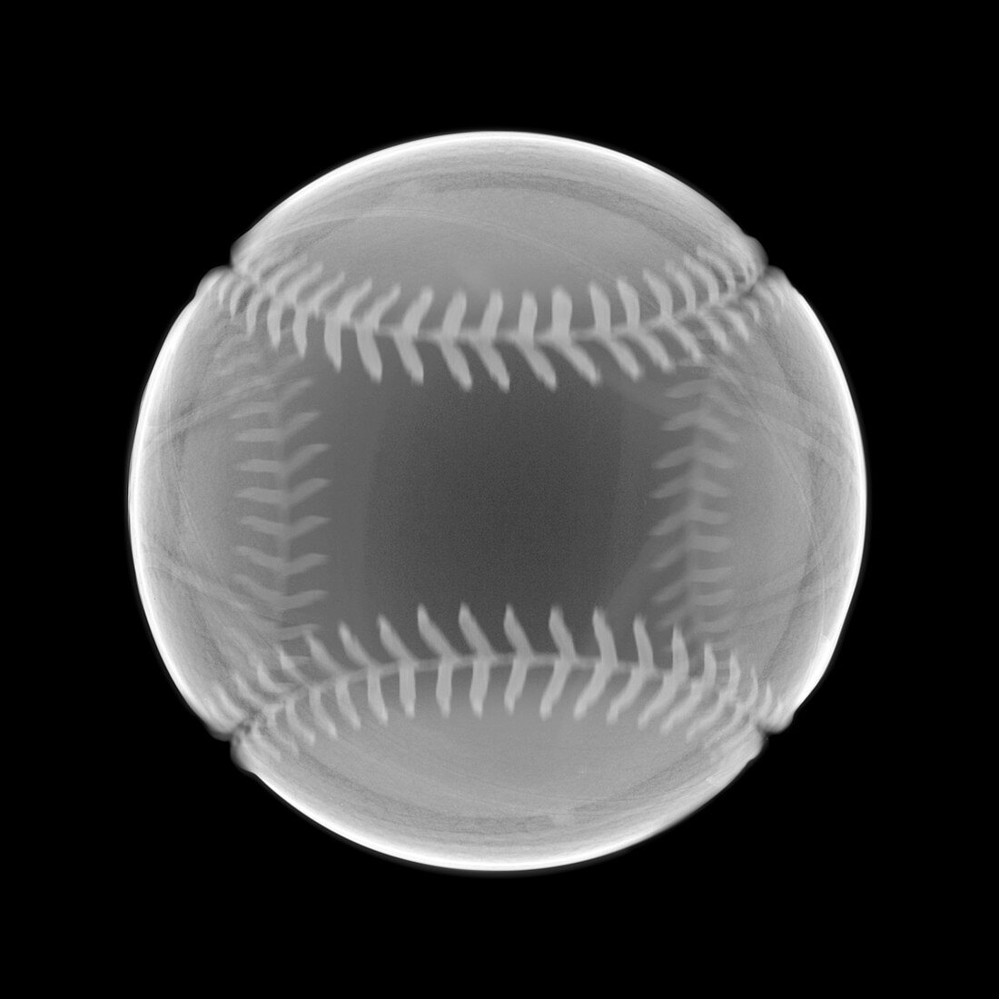 Baseball, X-ray