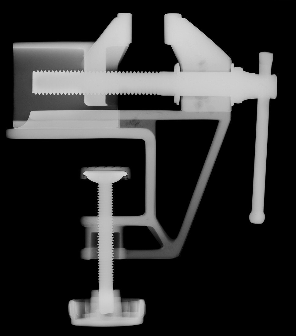Vice clamps, X-ray