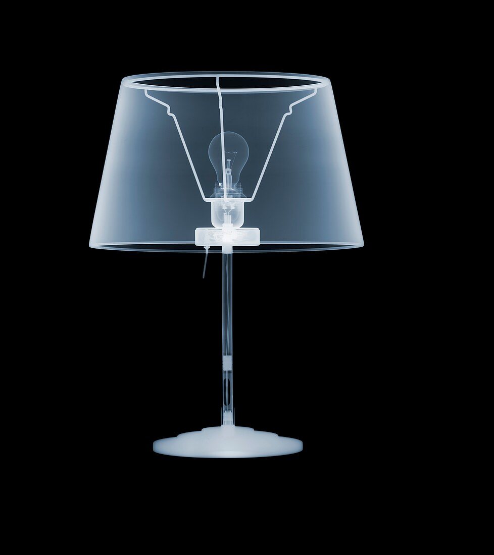 Table lamp, X-ray