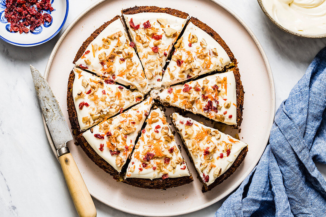 Almond Flour Carrot Cake